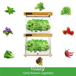 Automatic LED Grow Light Panel Nutrient Indoor Gardening Veg Flower Plan