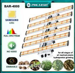 BAR-4000W LED Grow Light Full Spectrum Foldable bar Plant Lamp 5x5ft Veg Flower