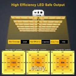 BAR-4000W Spider 6Bars WithSamsung LED Commercial Grow Plant Lights Full Spectrum