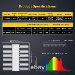 BAR-4000W Spider 6Bars WithSamsung LED Commercial Grow Plant Lights Full Spectrum