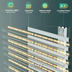 BAR-8000W Spider Samsung LED Grow Light Bar Full Spectrum Hydroponics Indoor CO2