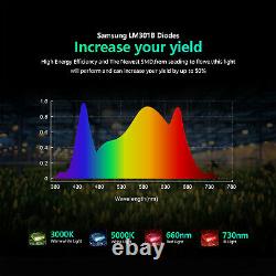 BESTVA 4000W LED Grow Light Full Spectrum Samsung Meanwell Indoor Veg Bloom