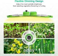 BESTVA 4000W LED Grow Light Samsung LM301H Full Specturm For Indoor Plants VEG