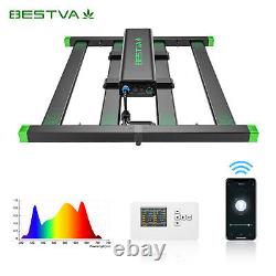 BESTVA BAT 200W 400W 600W LED Grow Light Full Spectrum for Indoor Plants Veg IR