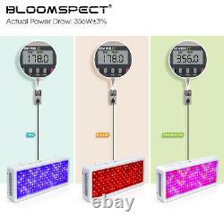 BLOOMSPECT 2000W LED Grow Light Full Spectrum with Reflector VEG&BLOOM Switches