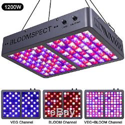 BLOOMSPECT Dimmable Series 1200W LED Grow Light Full Spectrum VEG&BLOOM Dimmer