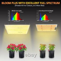 Bloom Plus 4000W LED Grow Light Sunlike Full Spectrum Indoor Plants Veg Bloom
