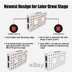 CREE COB 1000W LED Grow Light Full Spectrum with VEG/Bloom Switch for Greenhouse