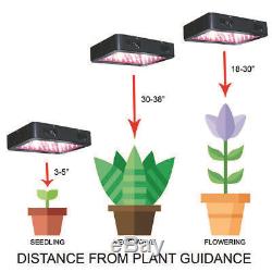 Complete Green Box 600w LED Grow Light Grow Tent Kit Veg & Flowering Fabric Pots