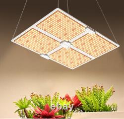 Dimmable 4000W Watt LED Grow Light Panel Lamp for Hydroponics Plants Veg Flower