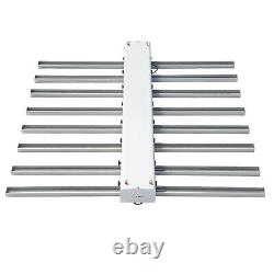 Dimmable LED Grow Light 640W 8bars For Indoor Plant Veg Flower Coverage 5' x 5