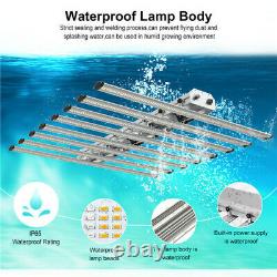 Dimmable Spider-8000 Samsung Full Spectrum LED Grow Light 10Bar for Indoor Plant