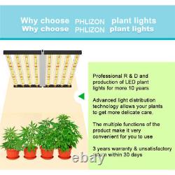 FD6500 Spider Samsung LED Grow Light Full Spectrum for Indoor Plants Veg Bloom