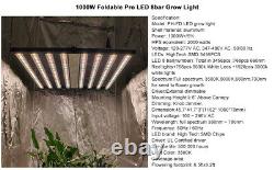 FD9600 1000W Foldable Full Spectrum LED Bar Grow Light Samsung LM301B Commercial