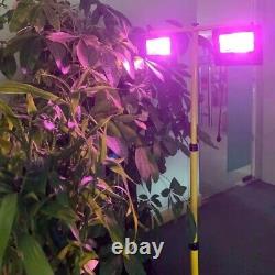 Full Spectrum Led Grow Light Solar Power for Indoor Plants Veg & Bloom Tent Kit