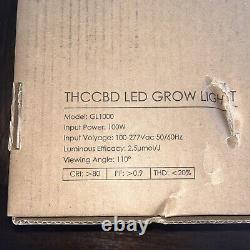 GL1000 100W LED Grow Light Lamp Indoor Flower Veg Plant Hydroponic