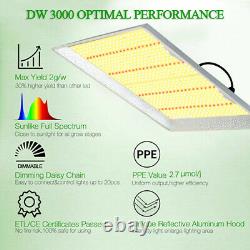 Grow tent kit Samsung Plant light Veg LED Grow Light Full Spectrum 1500W 3000W