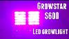 Growstar S600 Led Grow Light Unboxing Vegetable Indoor Gardening Growing Lights For Grow Rooms