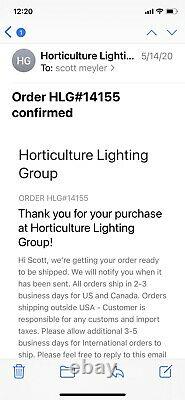 HLG 650R Quantum Board Horticulture Lighting Group LED Grow Light For Veg Bloom