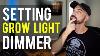 How To Determine Led Grow Light Distance With Dimmer