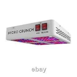 Hydro Crunch B350100200 600-Watt Full Spectrum LED Grow Light 600W Veg/Bloom