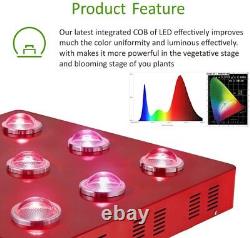 LED 300With600With800With1800W COB LED Grow Light Full Spectrum for Indoor Plant Tent