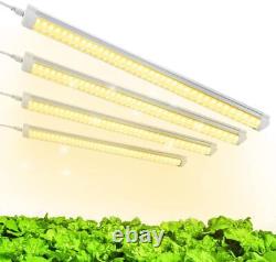 LED Grow Light 40W Full Spectrum 4FT T8 Tube Growing Lamp For Indoor Plant Veg