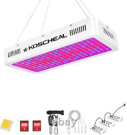 LED Grow Light Full Spectrum 1200W And 2000W Plant Grow Light With Veg & Bloom S