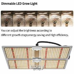 LED Grow Light Full Spectrum Dimmable Hydroponics Plant Growing 4000W Indoor Veg