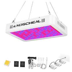 LED Grow Light Full Spectrum, Plant Grow Light with Veg and Bloom Switch 1200W