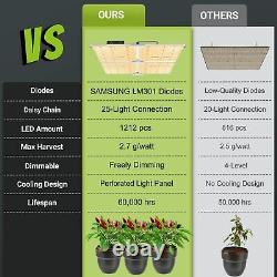 LED Grow Light Full Spectrum Samsung LM301 for Indoor Plants VEG Flower 450 Watt