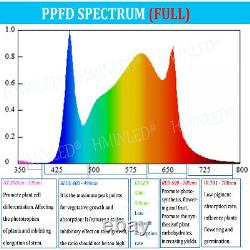 LED Grow Light Full Spectrum Veg Flower Replace Full Spectrum High PPFD 660W