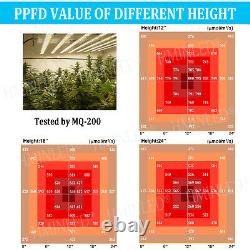LED Grow Light Full Spectrum Veg Flower Replace Full Spectrum High PPFD 660W