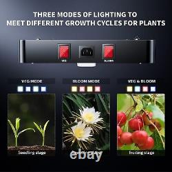 LED Grow Light High-Yield 2000W Full Spectrum Veg & Bloom Lamp for Indoor Plants