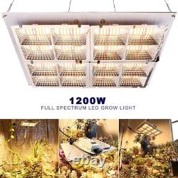 LED Grow Light Sunlike Full Spectrum Veg Flower Hydroponic Indoor Plants Kit New