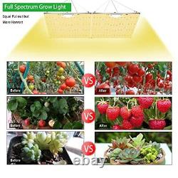 LED Grow Lights for Indoor Plants Full Spectrum Grow Light Dimmable Veg& Bloo