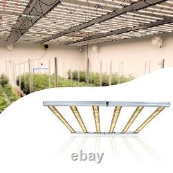Linkable 640W 6 Bar-Grow Light LED Full Spectrum Seedling Veg Hydroponic Growing