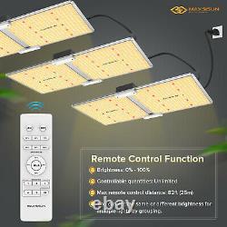 MAXSISUN PB2000 Pro Remote Dimmable Full Spectrum for Indoor Plants Veg Bloom