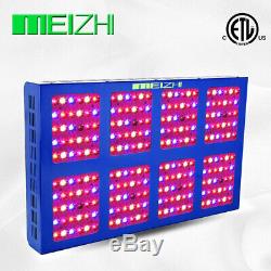 MEIZHI 1200W LED Grow Light Full Spectrum for Indoor Plants Strips IR Veg Bloom