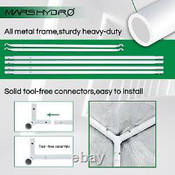 Mars Hydro 2 in 1 Indoor Grow Tent For Veg Flower Seed Reflective Mylar Home Box