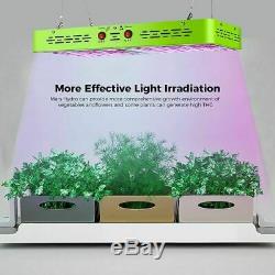 Mars Hydro 480W LED Grow Light Kit Full Spectrum Indoor Plant Lamp Veg & Flower