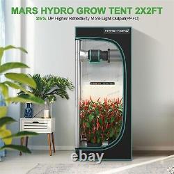 Mars Hydro Complete Kit LED Grow Light Full Spectrum Fan Carbon Filter Grow Tent