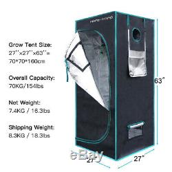 Mars Hydro Reflector 300W LED Grow Light Veg Flower+2' x 2' x 5' Grow Tent Kit