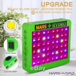 Mars Hydro Reflector 300W Led Grow Light Full Spectrum Indoor Plants Veg Flower