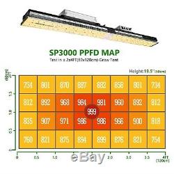 Mars Hydro SP 3000 Led Grow Light Full Spectrum Hydroponic Samsungled LM301B Veg