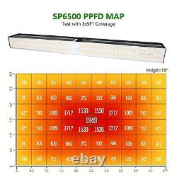 Mars Hydro SP 6500 LED Grow Light Samsungled LM301B Indoor All Stage Veg Flower