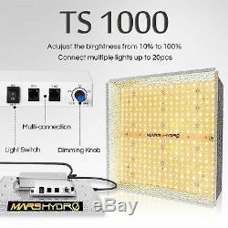 Mars Hydro TS 1000W LED Grow Light Full Spectrum for Indoor Panel Lamp Veg Bloom