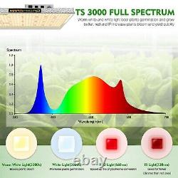 Mars Hydro TS 3000W LED Grow Light Full Spectrum for Indoor Plants Veg Flower IR