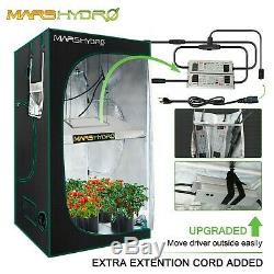 Mars Hydro TS 3000W Led Grow Light Veg Flower Plant+5'x5' Indoor Grow Tent Kit