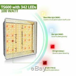 Mars Hydro TS 600W LED Grow Light Full Spectrum Veg Flower for Home Indoor Plant